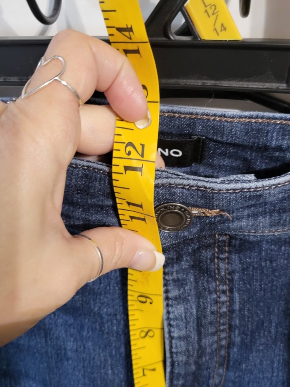 BANDOLINO MANDIE SKINNY JEANS SIZE 14 - Picture 7 of 11